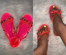 Barcelona Jelly Studded Sandals