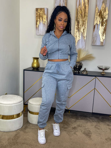Let’s Chill Cargo Set (Gray)