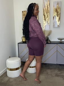 So Chill Vintage 3 Piece Set(Eggplant)