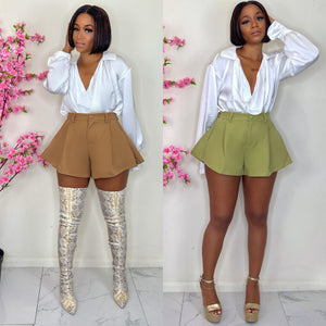 Flirty Flared Shorts