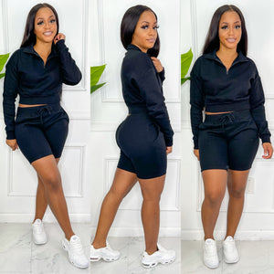 It’s Giving Comfy Shorts Set