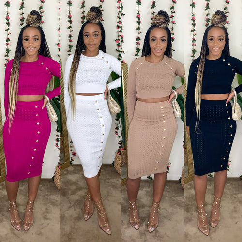 Your Role Model Cable Knit Set
