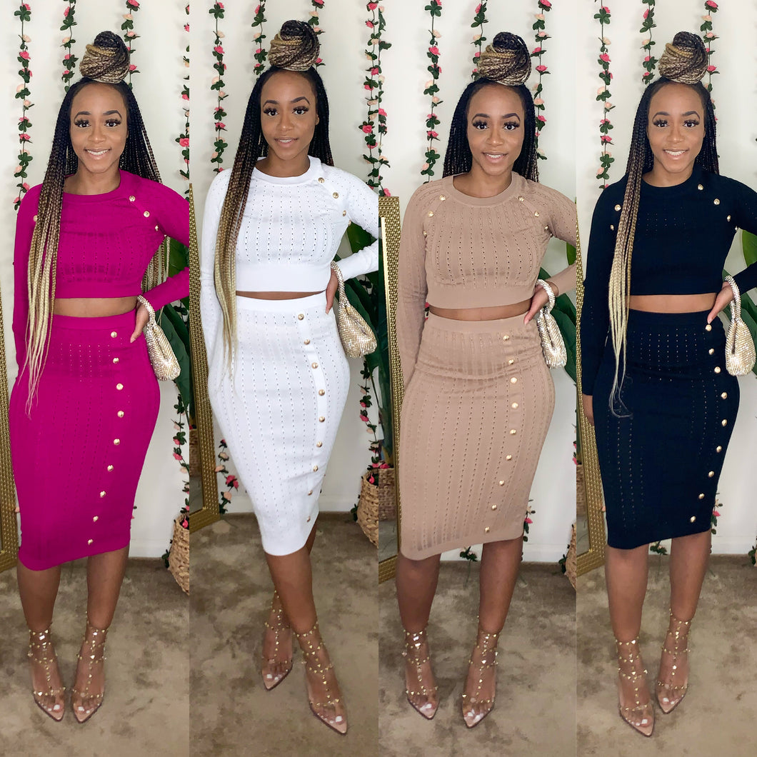 Your Role Model Cable Knit Set