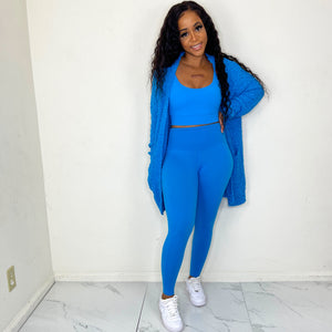 Maxed and Relaxed 3 Piece Set (Sky Blue)