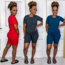 Ready To Go Biker Shorts Set