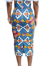 High Demensions Igbo Midi Skirt