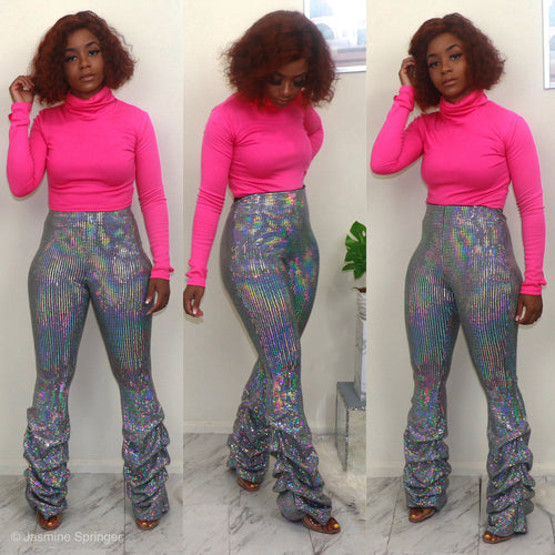 Rack It Up Shimmer Pants
