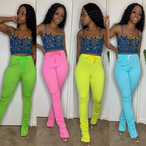 Stacked And Pretty Sweatpants