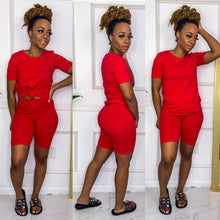Ready To Go Biker Shorts Set