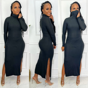 Classy But Sassy Turtleneck Dress