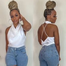 Aria Cowl Neck Halter Top