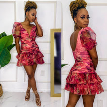 Ready To Bloom Ruffle Dress (Pink)