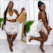 Beach Body Crochet Skirt Set