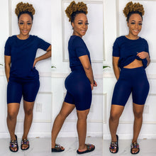 Ready To Go Biker Shorts Set