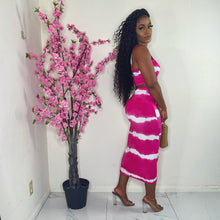 Tie Dye Hottie Skirt Set (Pink)