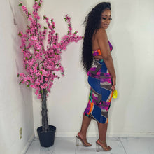 Color Maze Halter Midi Set
