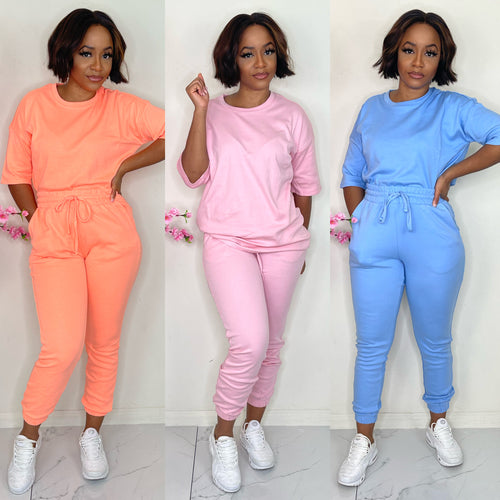 Miss Casual Pants Set