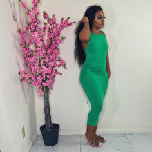 Summer Body Criss Cross Maxi Green